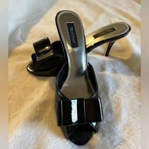 Patent leather bow heels from WHBM-size 8 1/2